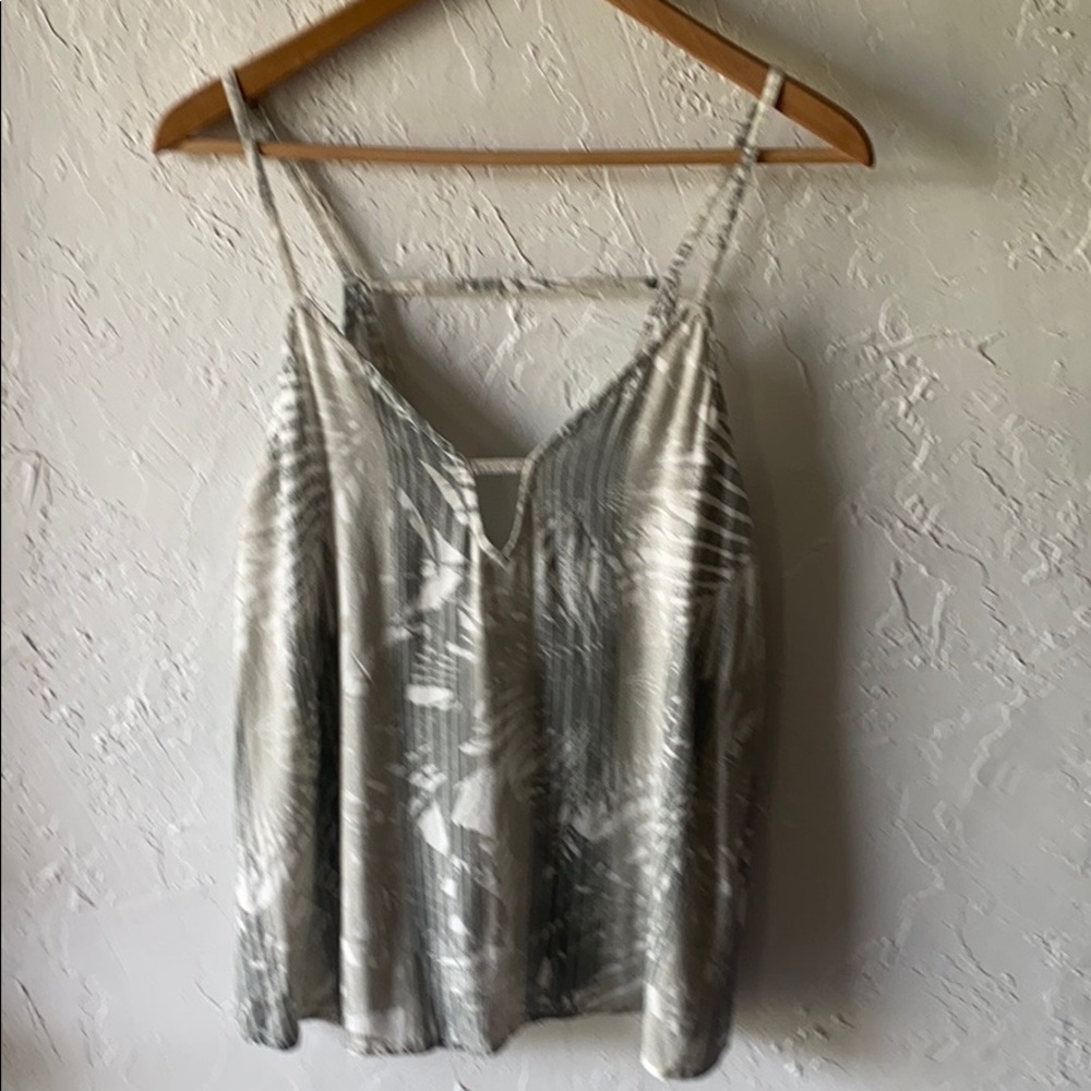 Spaghetti strap floral tank/cami, Size Small